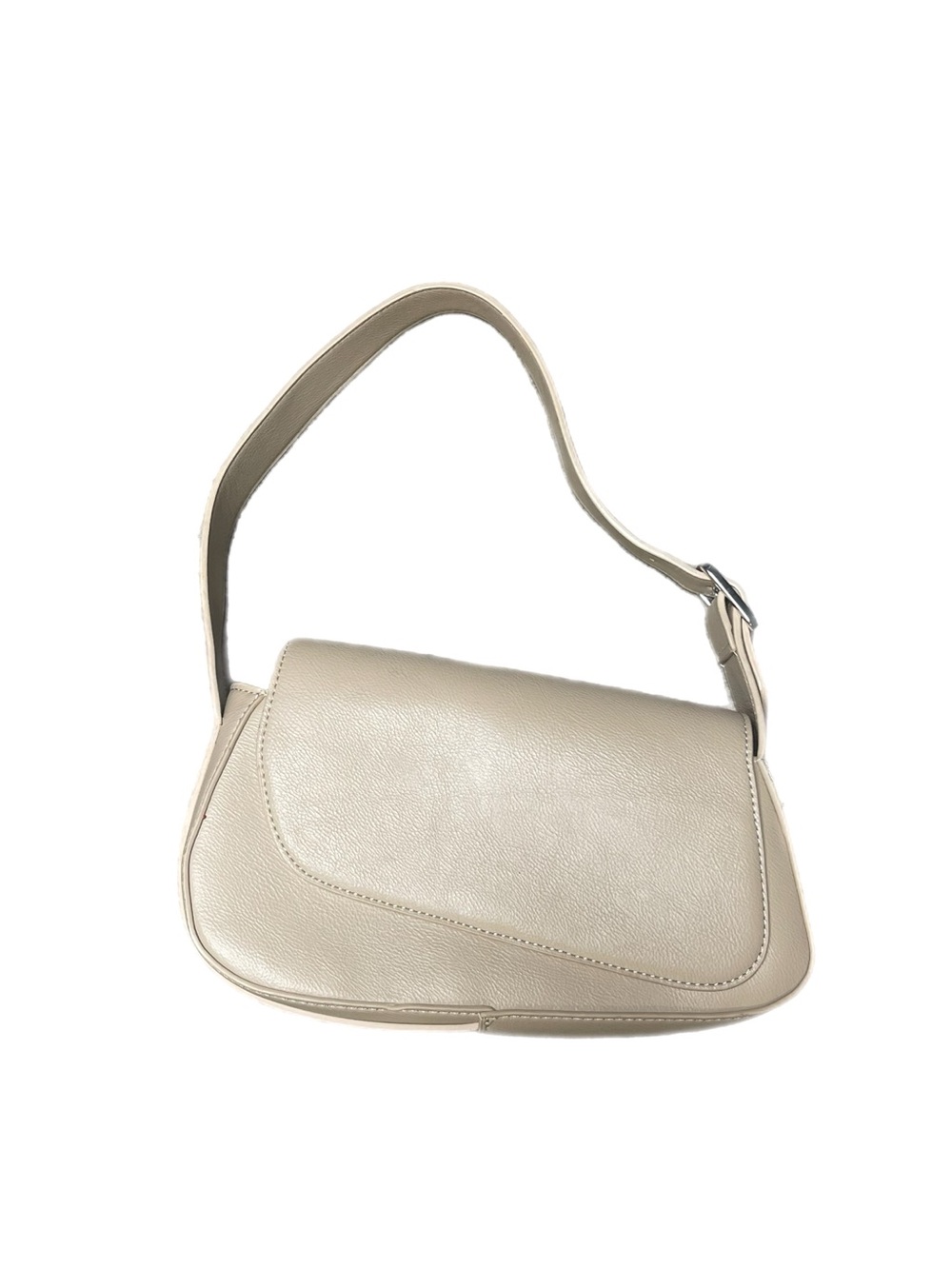 NWOT: BCBGMaxAzria Asymmetrical Flap Shoulder Bag